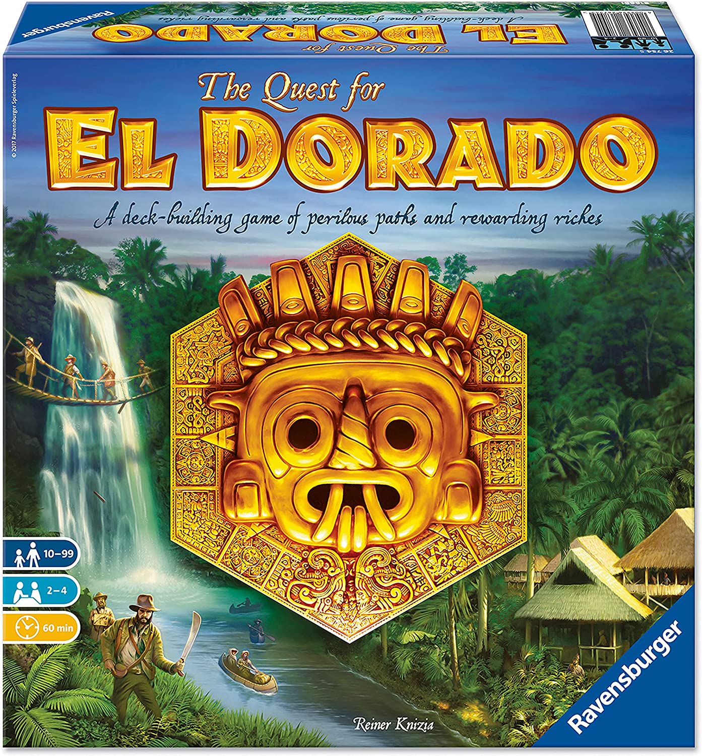 The Quest for El Dorado Board Game - WiredVillage Games - Ravensburger